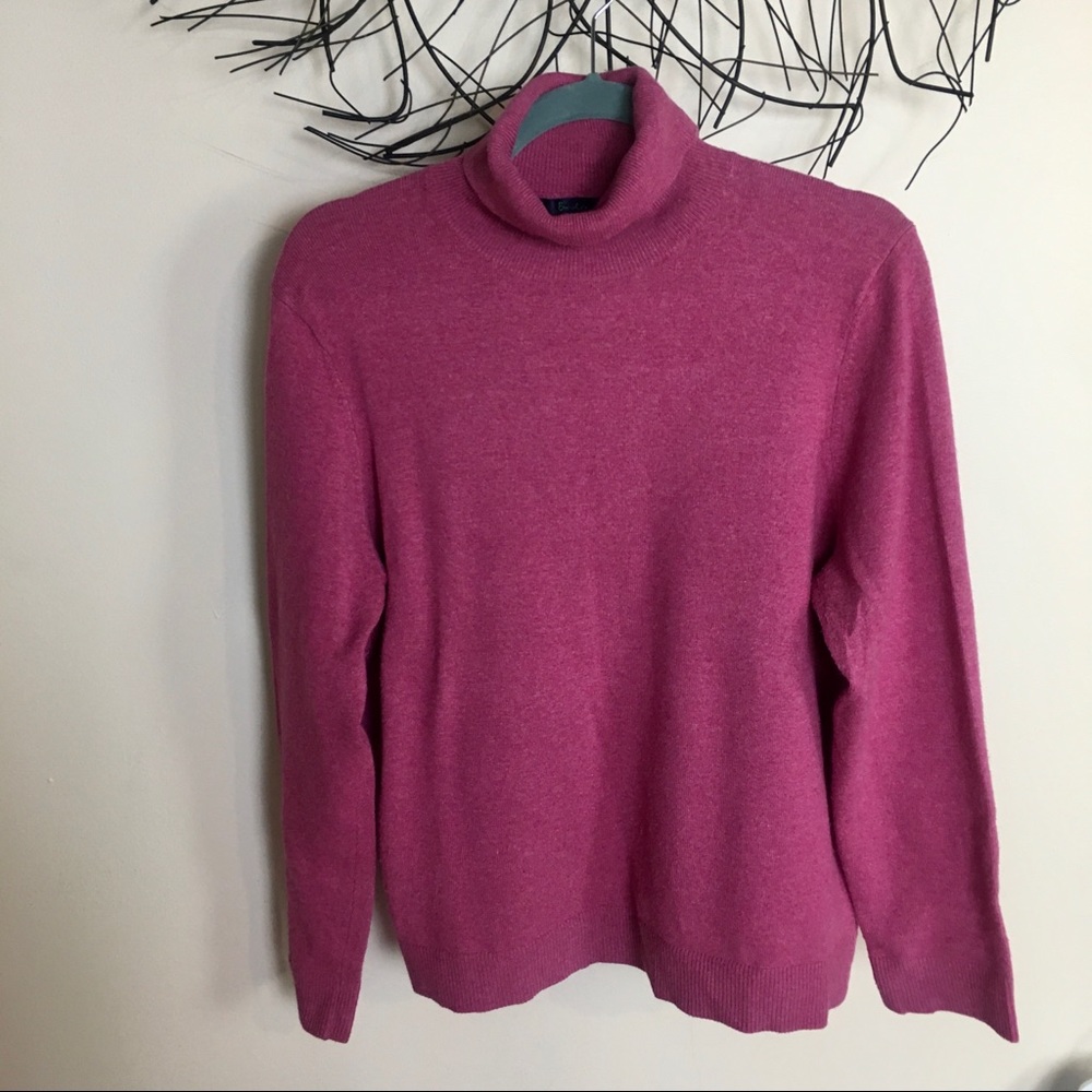 BODEN cashmere & angora turtleneck sweater, UK size 20